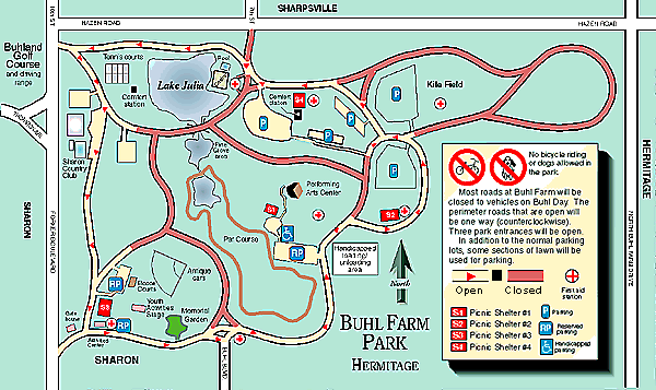 Buhl farm map